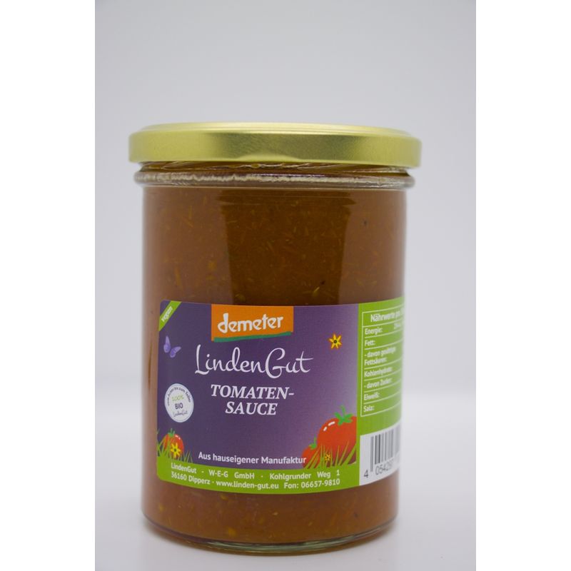 LindenGut Bio Tomatensauce 380ml - Produktbild