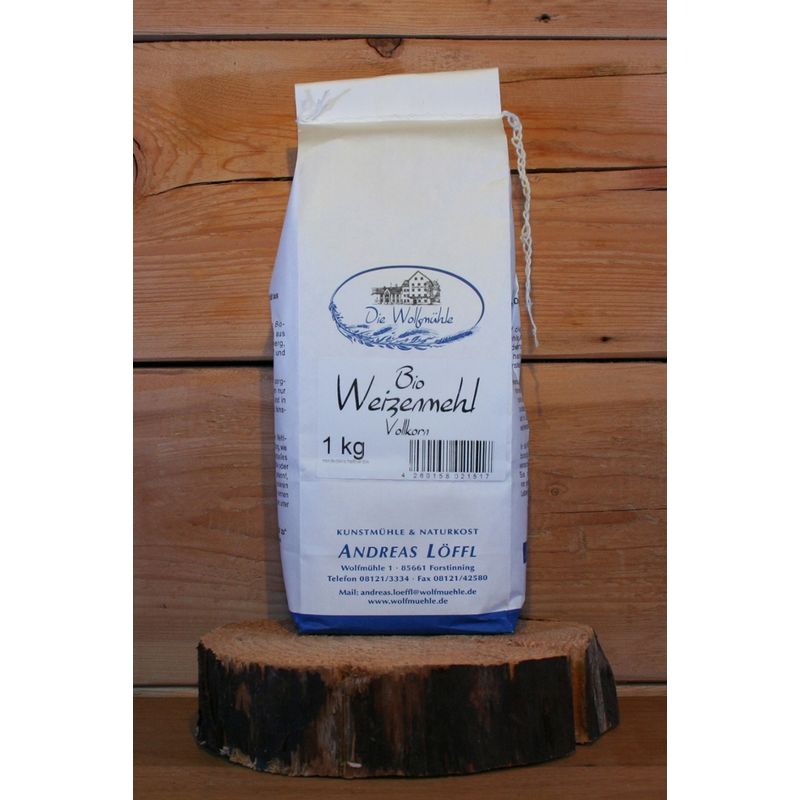 Die Wolfmühle Bio Weizenvollkornmehl - Produktbild
