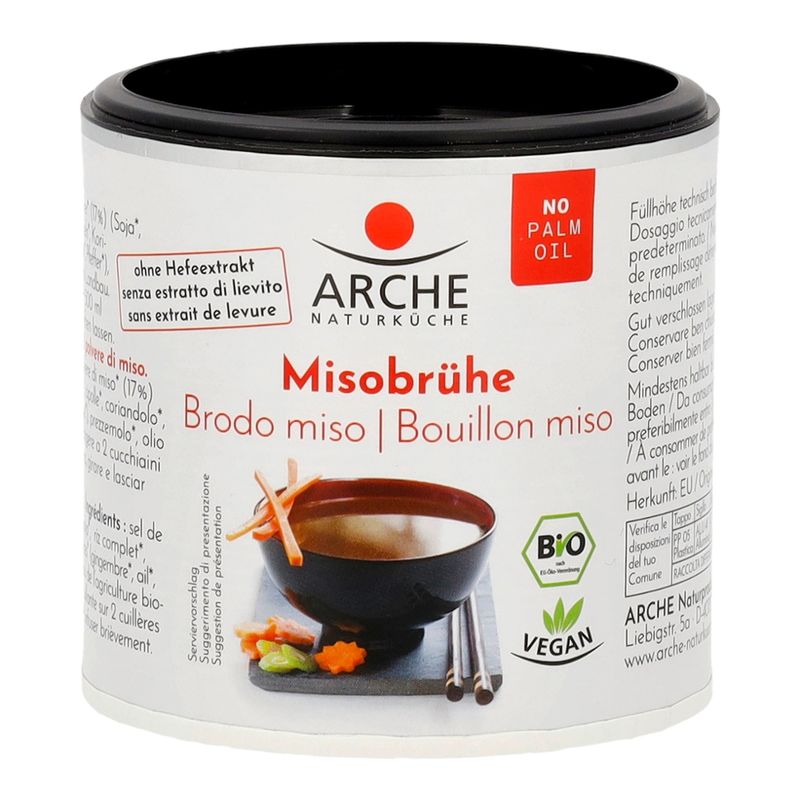 Arche Naturküche Misobrühe, Bouillon au miso, sans huile de palme - Produktbild