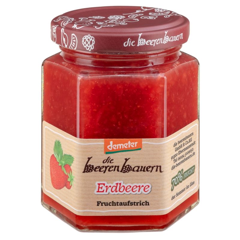 die beerenbauern Erdbeere Fruchtaufstrich - Produktbild