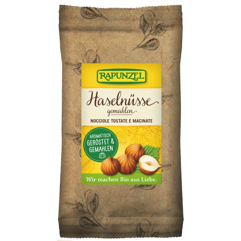 Rapunzel Haselnüsse geröstet, gemahlen - Produktbild