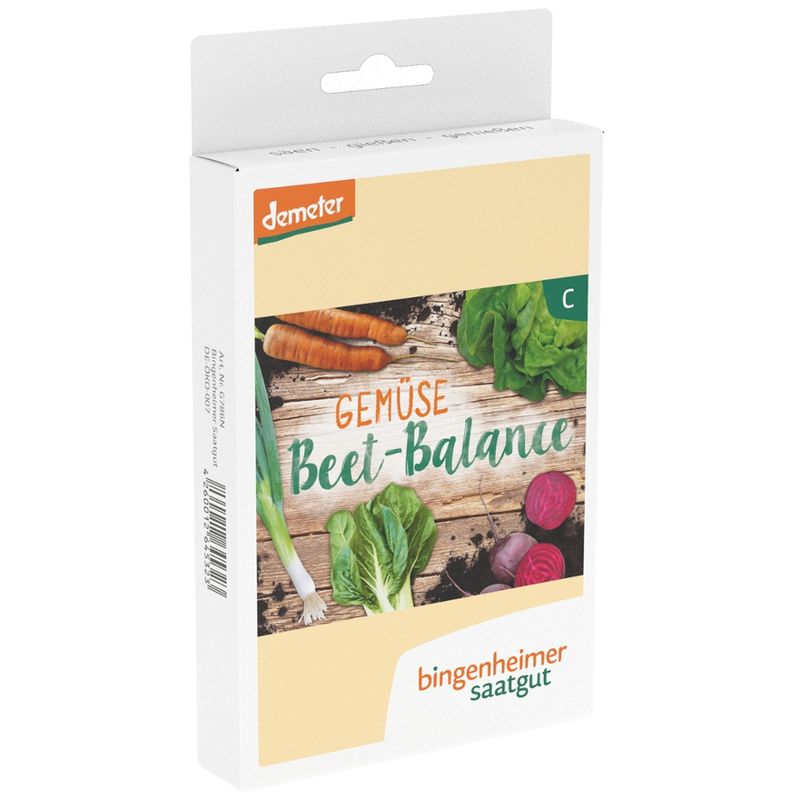 Bingenheimer Saatgut Gemüse Beet-Balance - 5 Sorten für das Feinschmeckerherz - Produktbild
