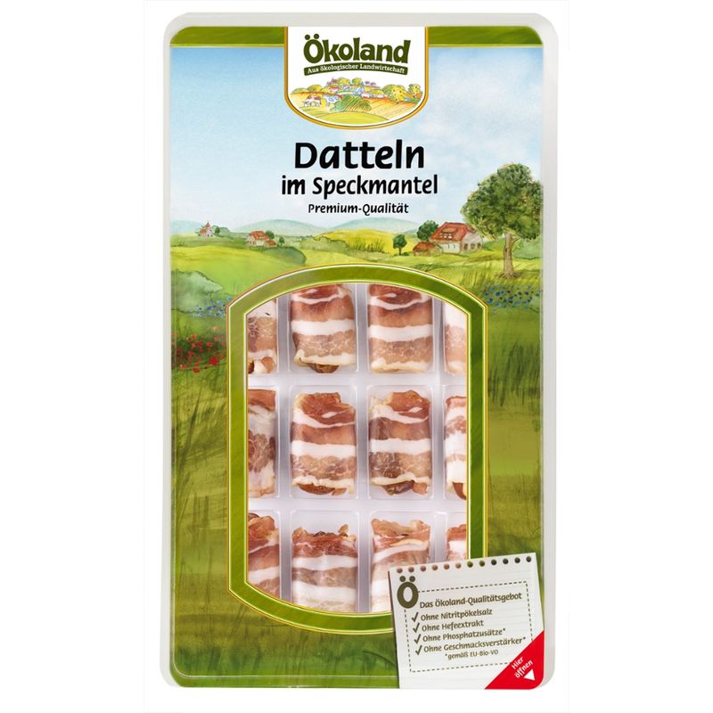 ÖKOLAND Premium Datteln im Speckmantel - Produktbild