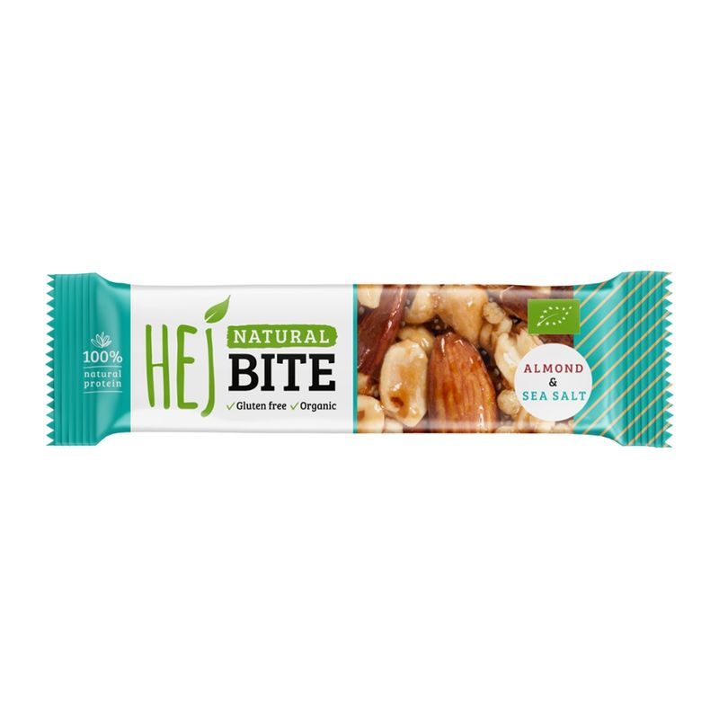 HEJ Natural HEJ Bite Almond & Seasalt, glutenfrei, vegan - Produktbild