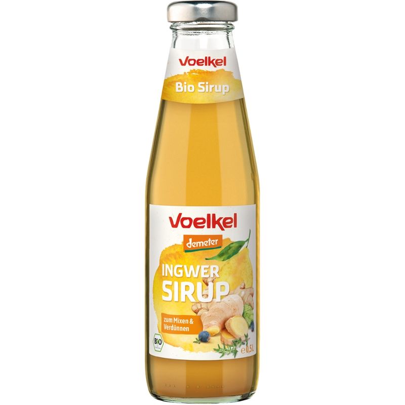 Voelkel Bio Sirup Ingwer - Produktbild