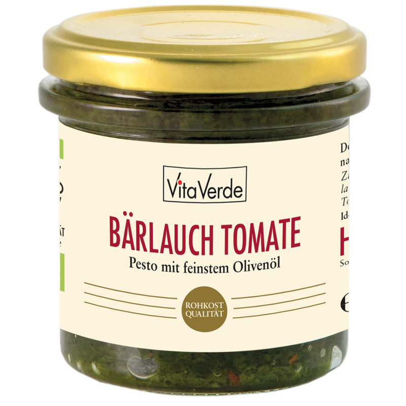 Vita Verde Heldenkraut, Barlauch-Tomaten-Pesto, 140 g - Produktbild