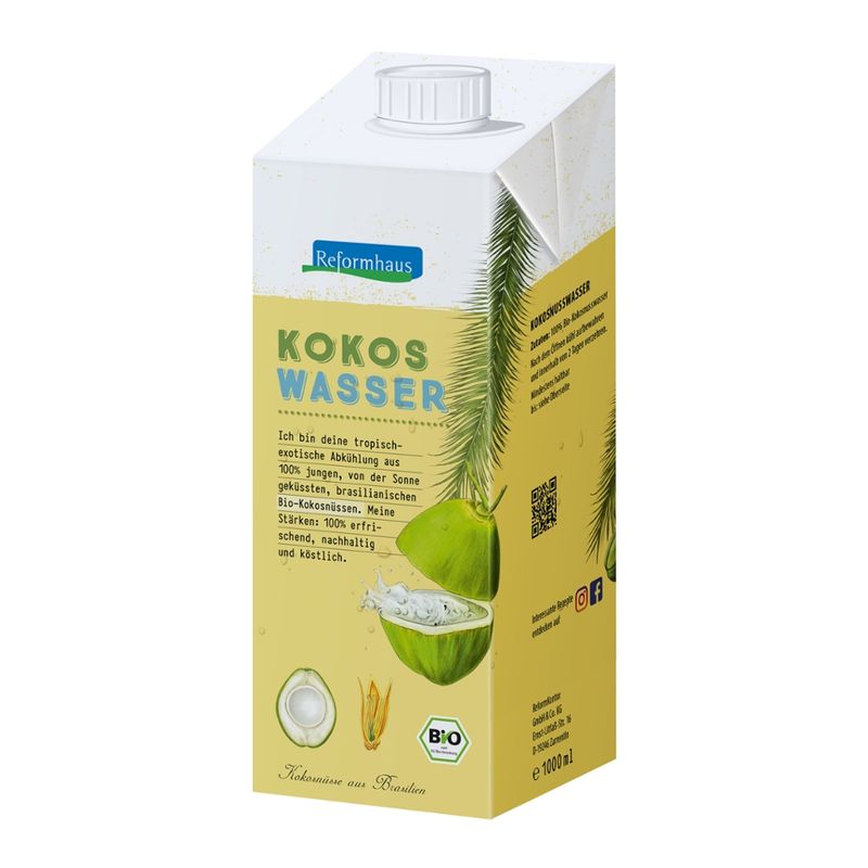 Reformhaus Kokoswasser bio - Produktbild