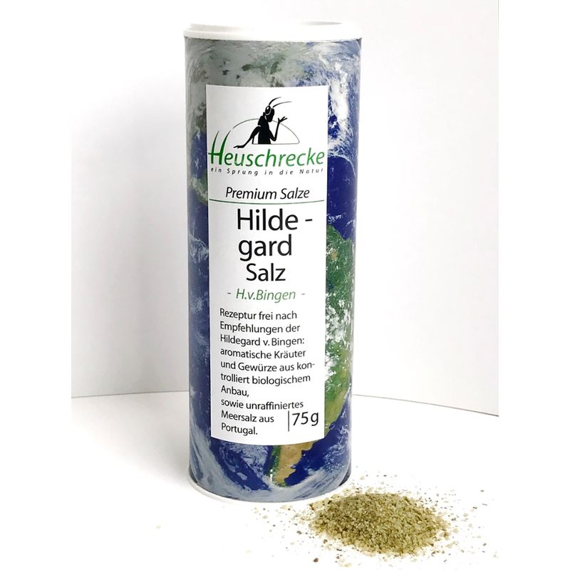 Heuschrecke Hildegard Salz, kbA, Dose - Produktbild