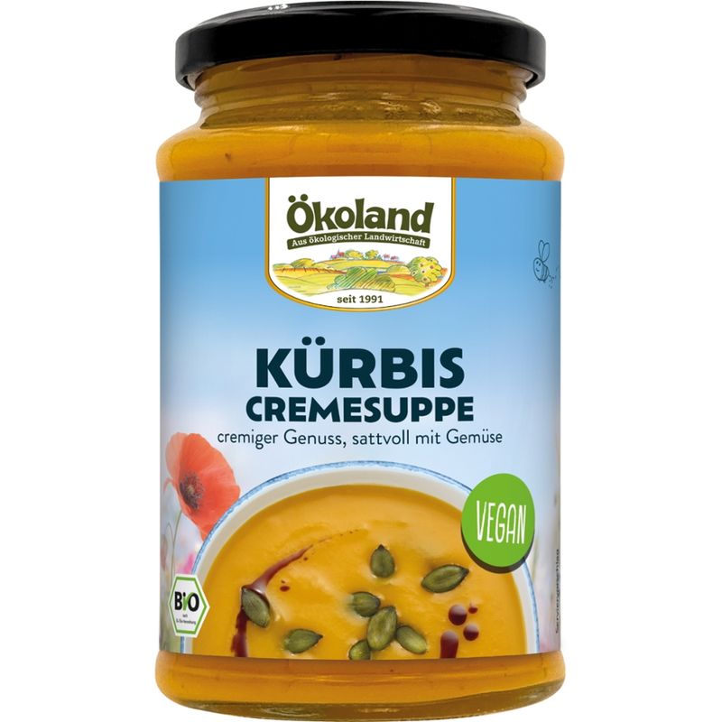 ÖKOLAND Kürbis Cremesuppe - Produktbild