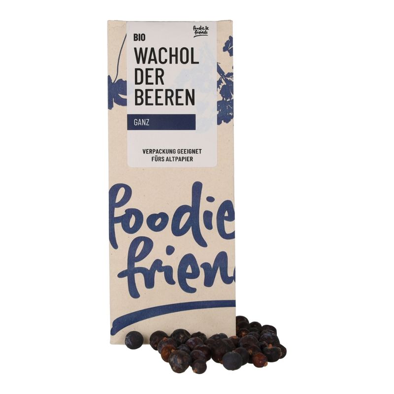foodie & friends BIO Wacholderbeeren ganz Tüte - Produktbild