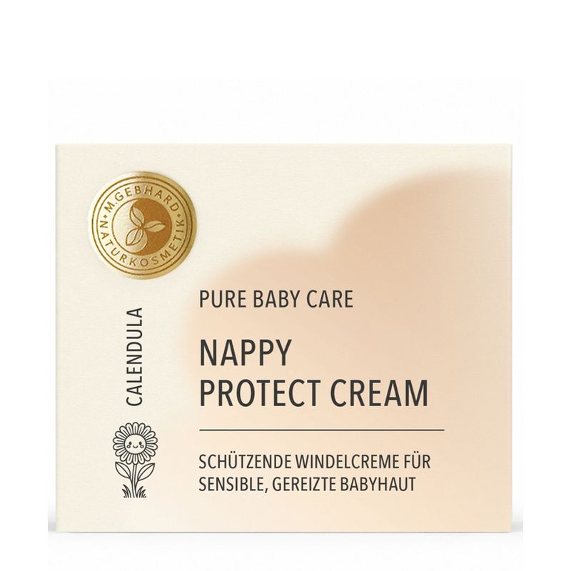 M. Gebhard Naturkosmetik NAPPY PROTECT CREAM - Pure Baby Care - Produktbild