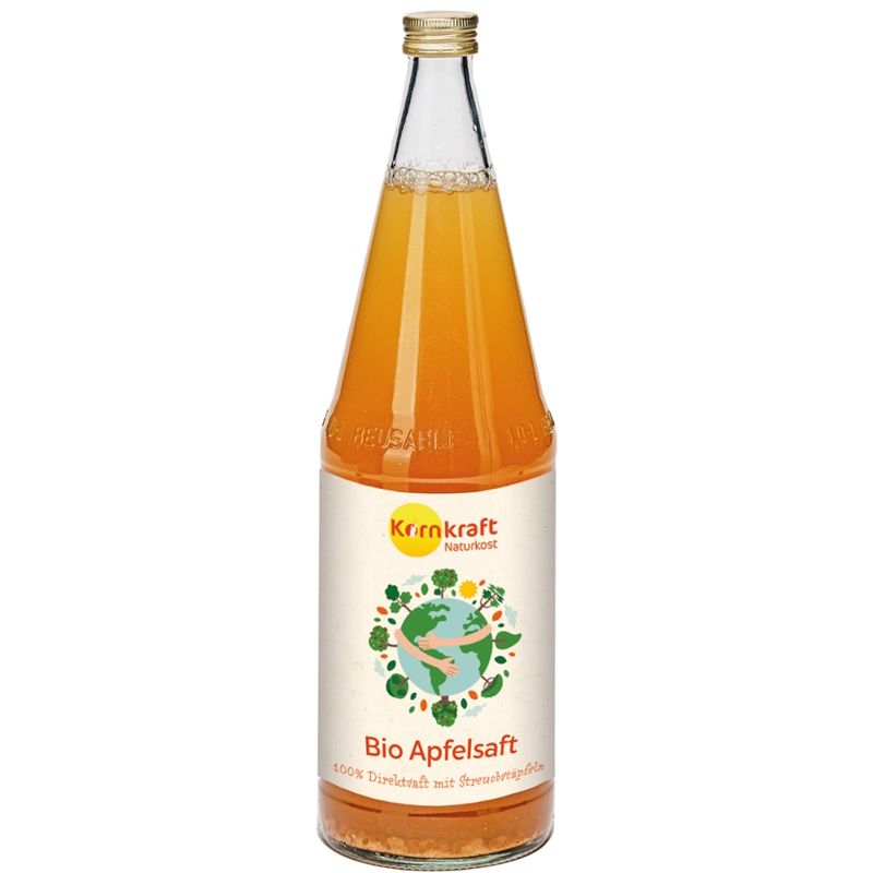 Kornkraft Kornkaft Bio - Apfelsaft von Bio-Streuobstwiesen - Produktbild
