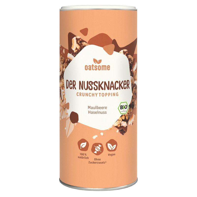 Oatsome Bio Crunchy Topping - der Nussknacker, 230g - Produktbild