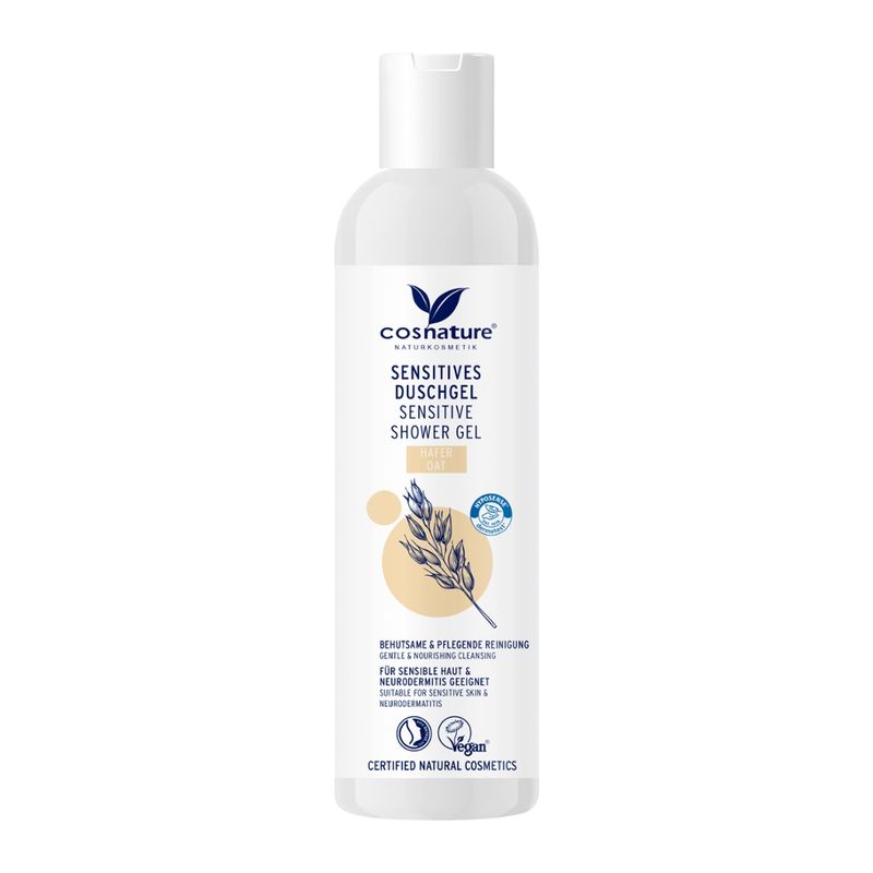 Cosnature  Dusche Sensitiv Hafer 250 ml - Produktbild