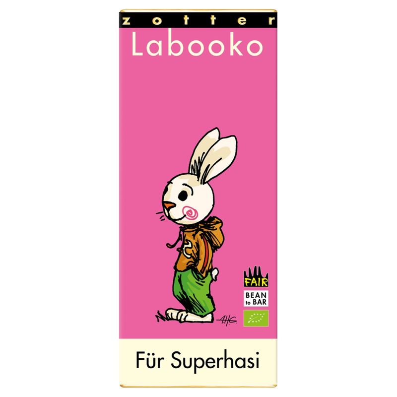 Zotter Schokolade Labooko Für Superhasi - Produktbild