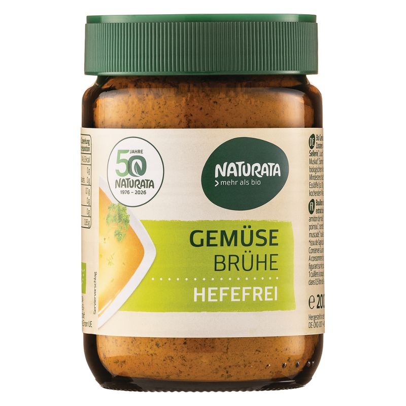 NATURATA Gemüsebrühe hefefrei - Produktbild
