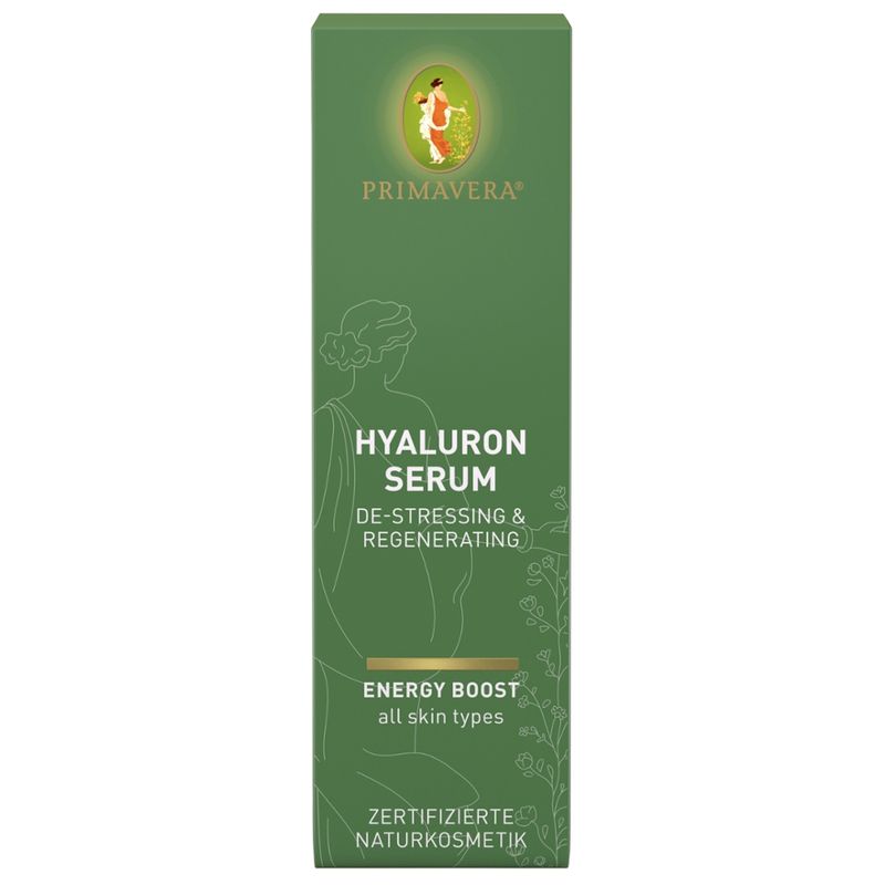 PRIMAVERA Hyaluron Serum - De-Stressing & Regenerating - Produktbild