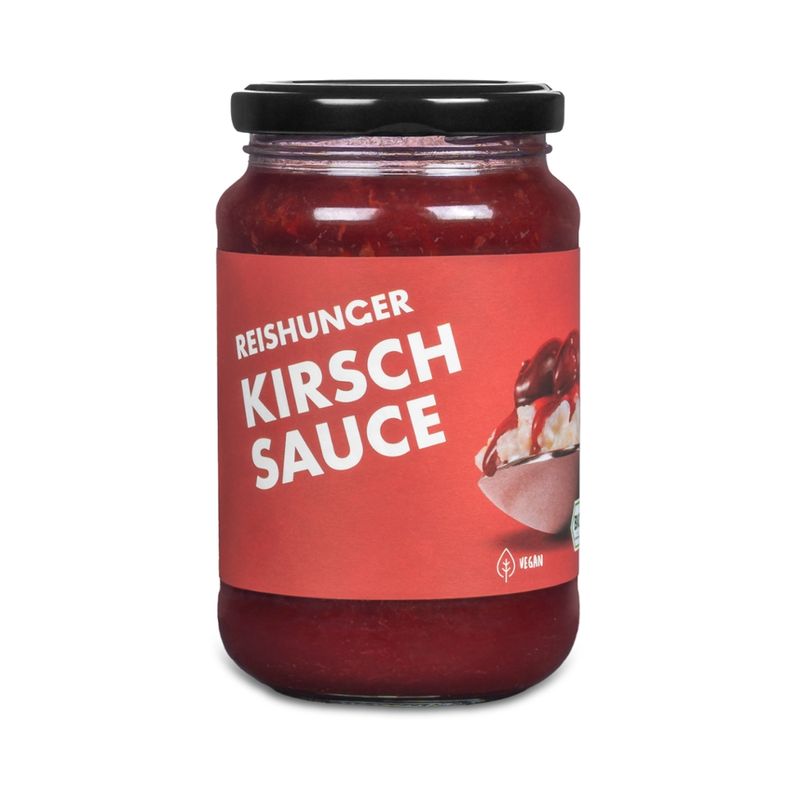 Reishunger Reishunger mit Sauce, Kirsche, Bio DE-ÖKO-003 (330ml) - Produktbild