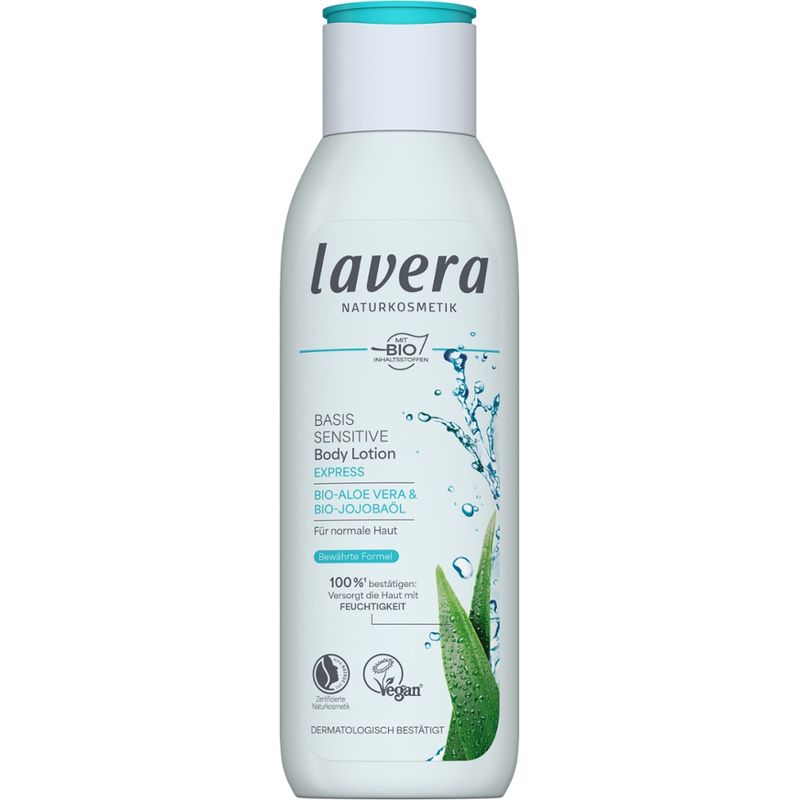 lavera Basis Sensitive Body Lotion Express - Produktbild