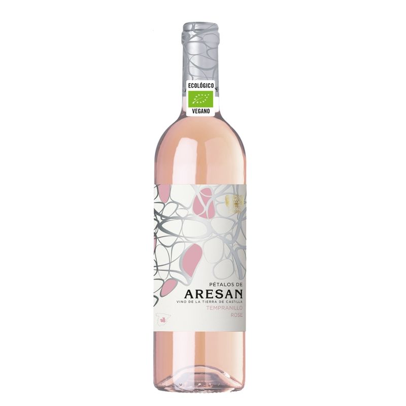 CASTILLO DE ARESAN PETALOS  PETALOS DE ARESAN TEMPRANILLO ROSE BIO VEGAN - Produktbild