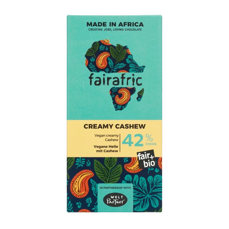 WeltPartner Bio-Kakaotafel mit Cashew Creme - Produktbild