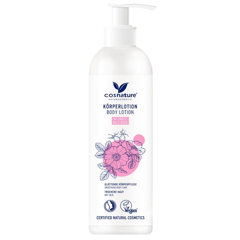 Cosnature  Körperlotion Wildrose  250 ml - Produktbild