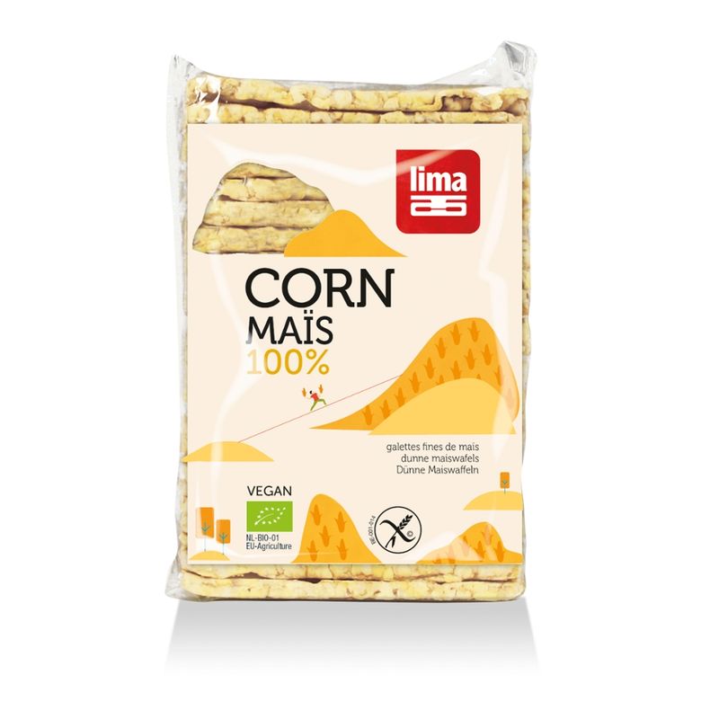 Lima Dünne Maiswaffeln rechteckig - Produktbild