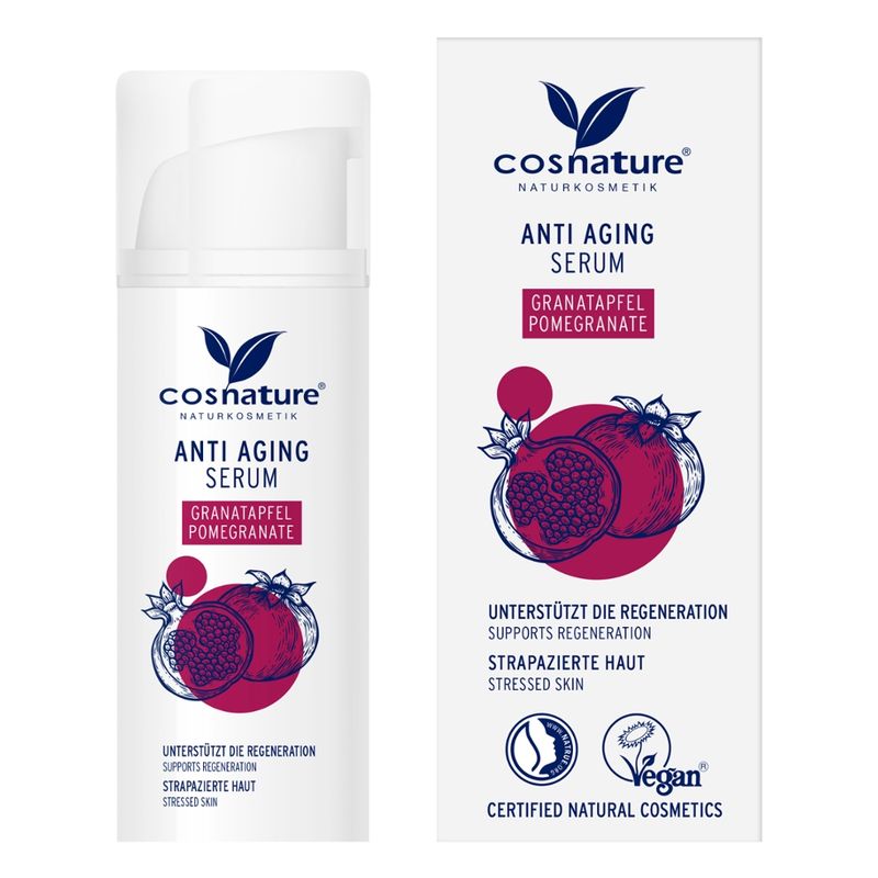 Cosnature  Anti-Aging Serum Granatapfel 30ml - Produktbild