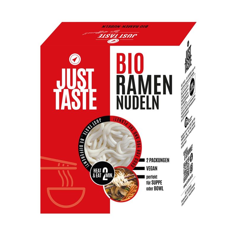 Just Taste Just Taste Bio Ramen Nudeln - Produktbild