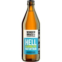 WUNDERBRAEU Hell, naturtrüb Alkoholfrei - Produktbild
