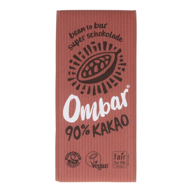 Ombar Ombar 90% Kakao Bio Rohschokolade 70g - Produktbild