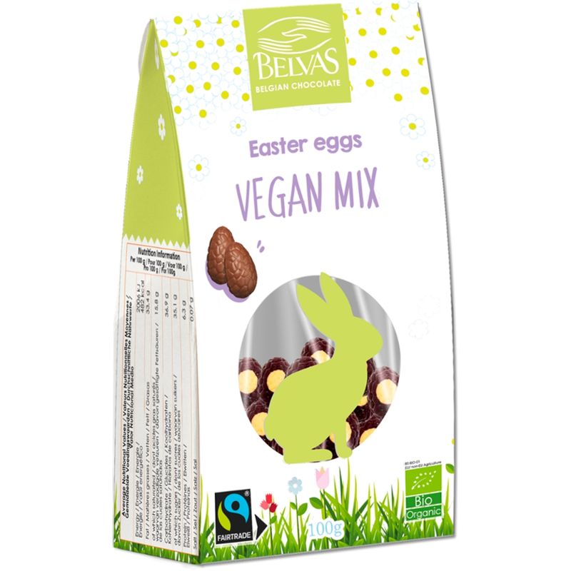 Belvas Belvas Easter Eggs Vegan Mix 100g - Produktbild