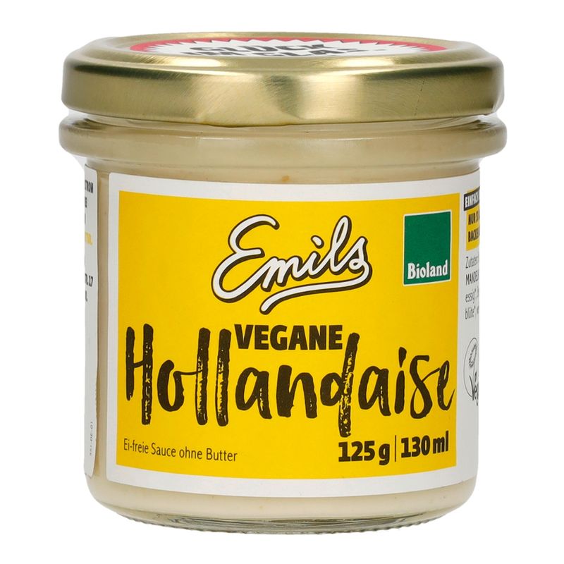 Emils Biomanufaktur Bioland Sauce Hollandaise - rein pflanzlich 125g - Produktbild