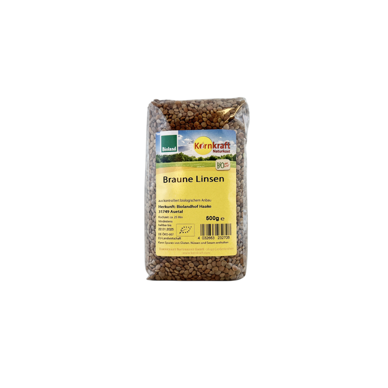 Kornkraft Linsen braun Bioland - Produktbild