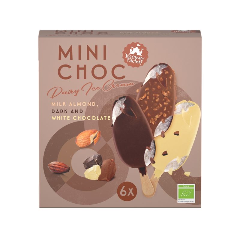 Ice Cream Factory Mini Choc Mix 6-pack - Produktbild