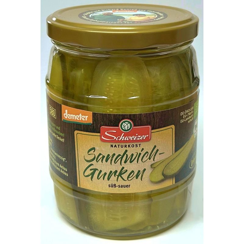 Schweizer demeter Sandwichgurken - Produktbild