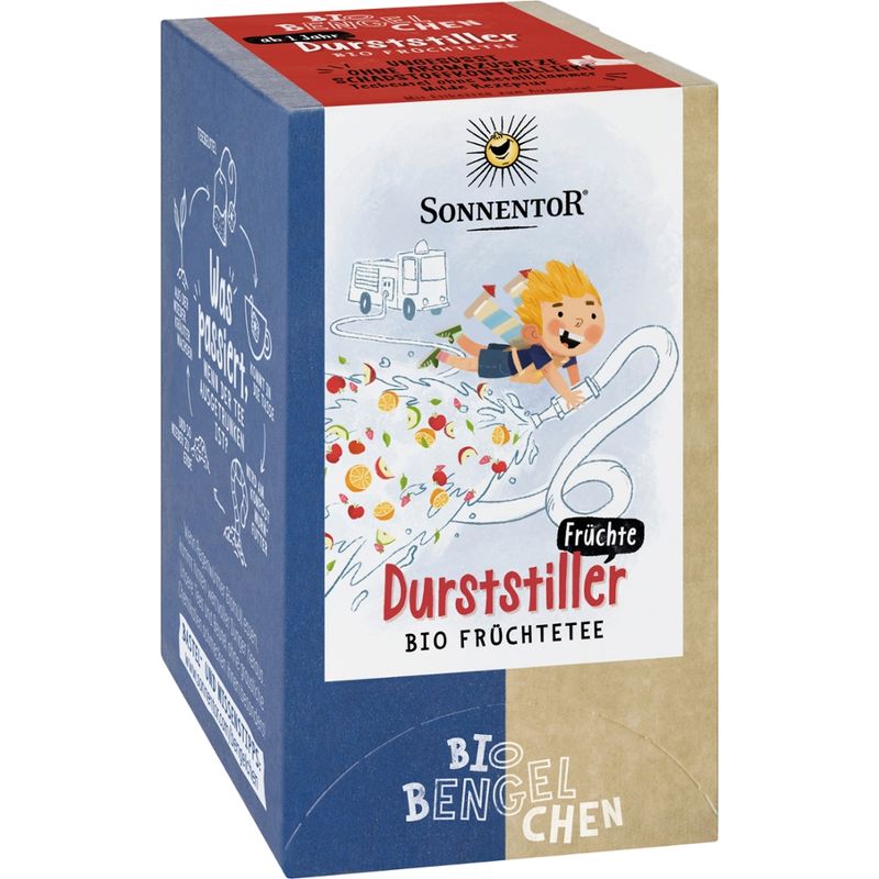 Sonnentor Durststiller Früchte Tee Bio-Bengelchen®, Doppelkammerbeutel - Produktbild