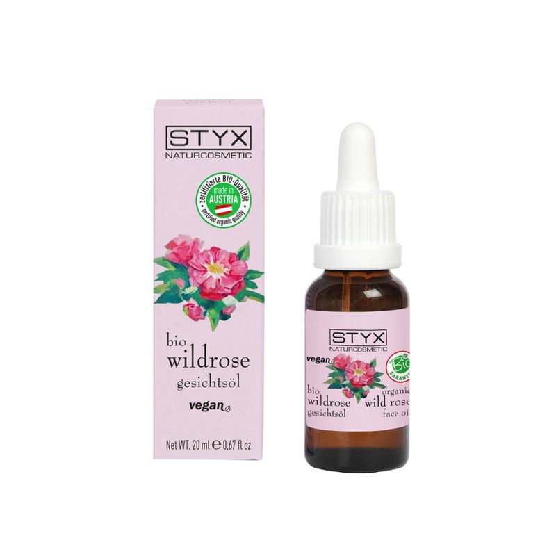 Styx Naturcosmetic Bio Wildrose Gesichtsöl 20ml - Produktbild