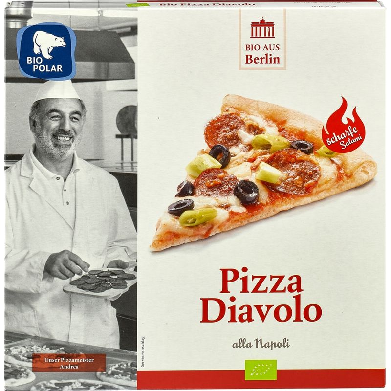 Biopolar Bio Pizza Diavolo - Produktbild