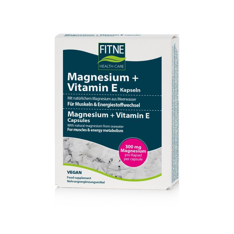 Fitne Magnesium + Vitamin E Kapseln - Produktbild