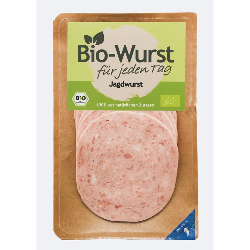 Bio Wurst für jeden Tag Bio Jagdwurst 80g Bio Wurst für jeden Tag - Produktbild