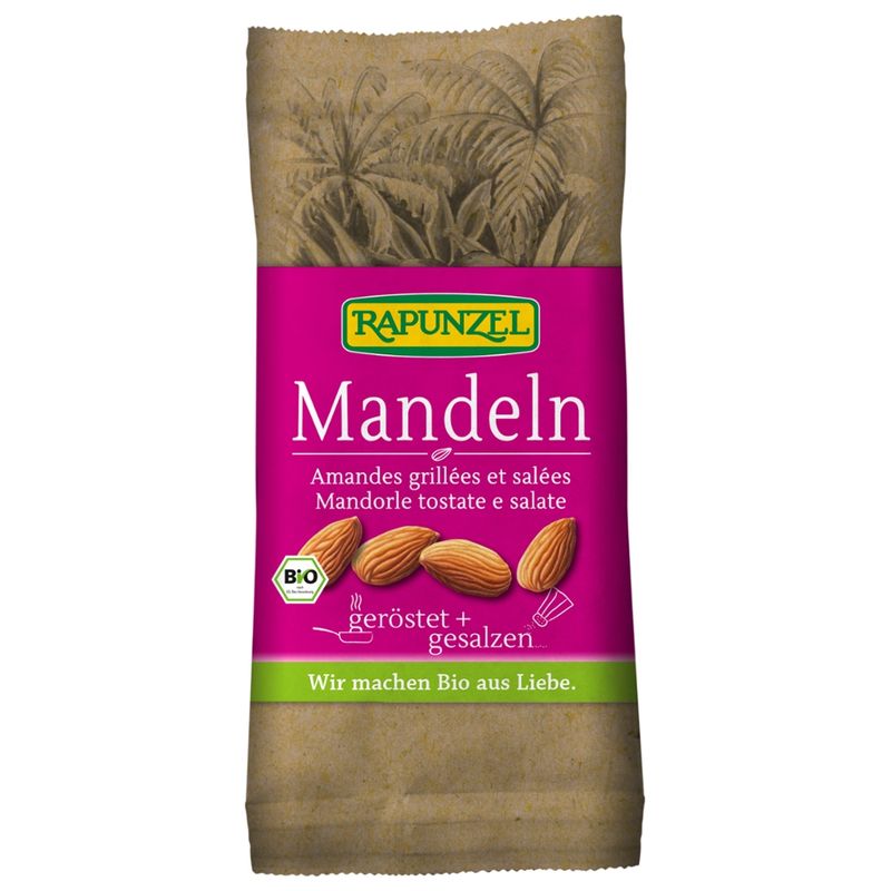Rapunzel Mandeln geröstet, gesalzen - Produktbild