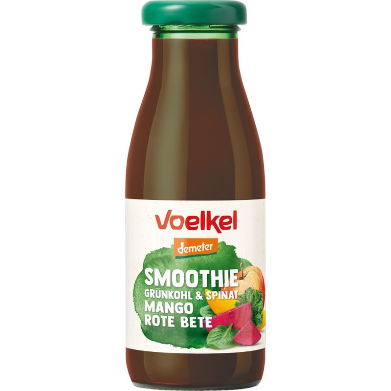 Voelkel Smoothie Grünkohl & Spinat Mango Rote Bete - Produktbild