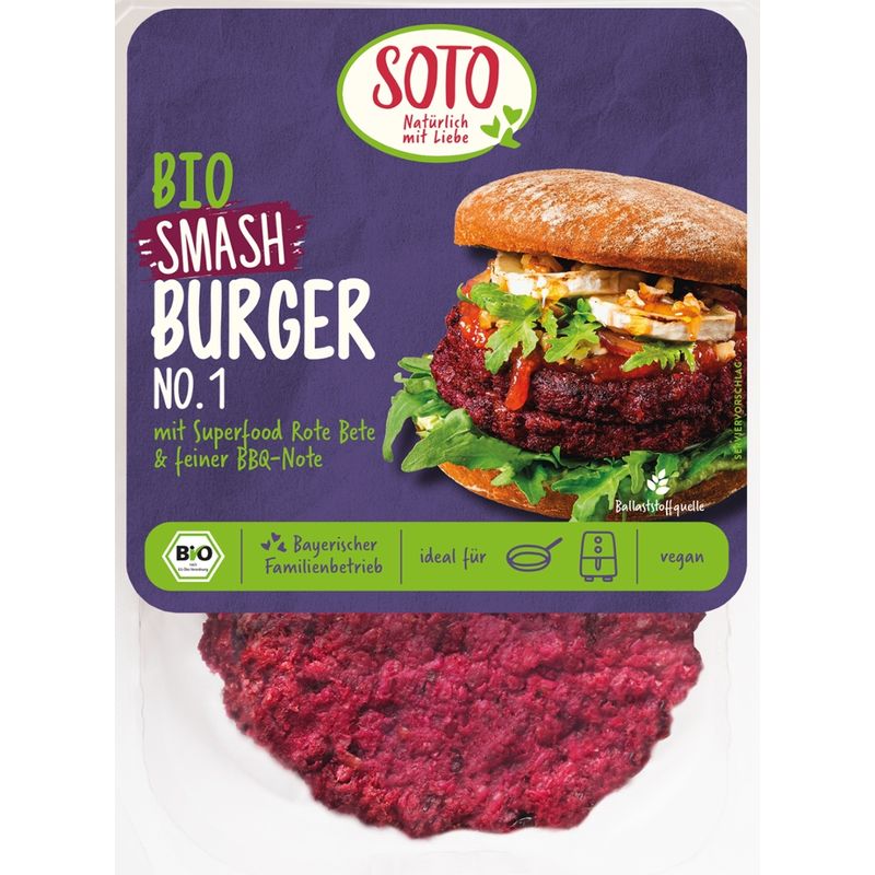 SOTO Bio Smash Burger No. 1 Rote Bete - Produktbild