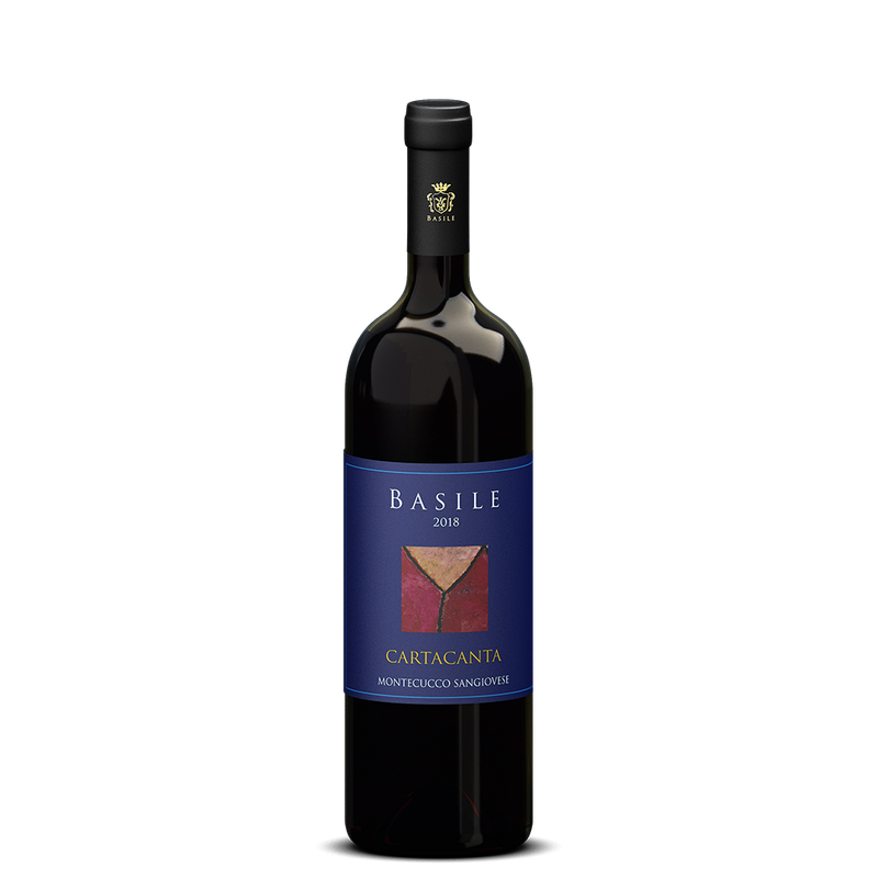Ölkännchen Basile Cartacanta 2018 Montecucco Sangiovese DOCG, Toskana IT 750ml - Produktbild