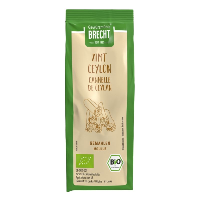 Gewürzmühle Brecht Zimt Ceylon gem. bio - NFB - Produktbild