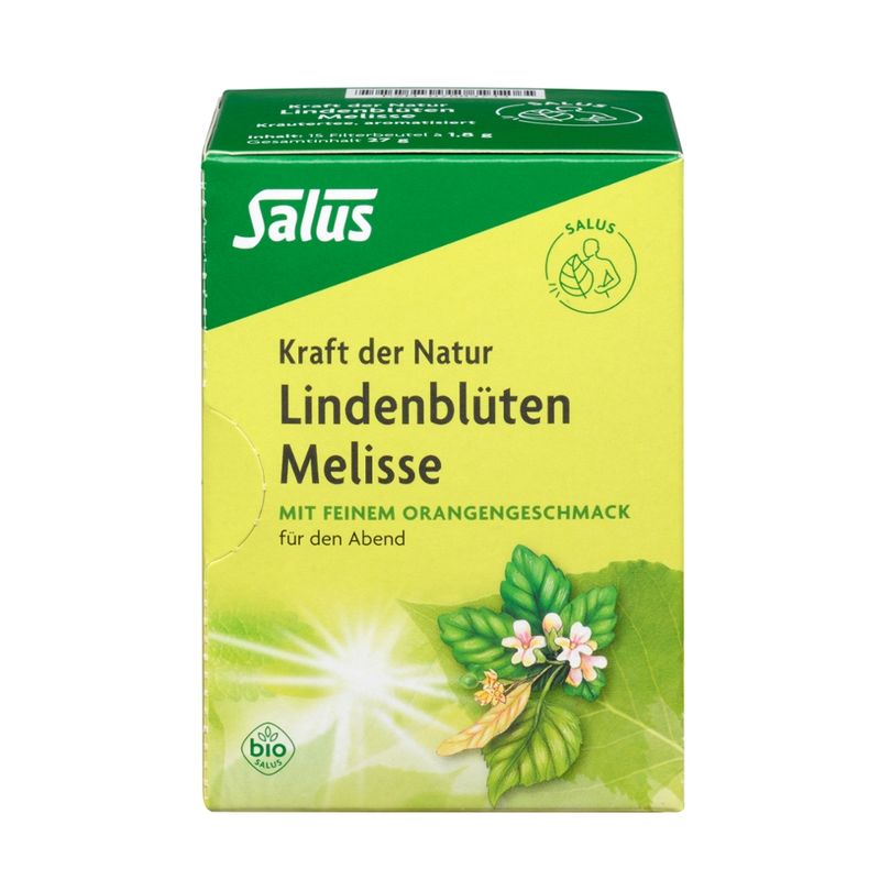 Salus® Salus® Lindenblüten Melisse Kräutertee bio 15 FB - Produktbild