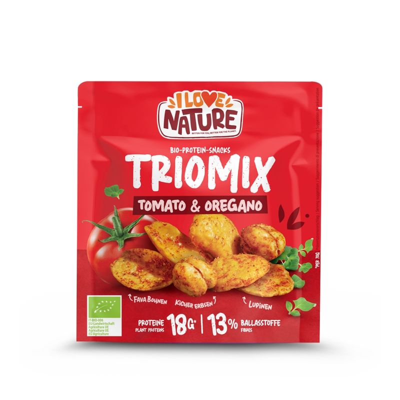 I LOVE NATURE ILN TRIOMIX TOMATO & ORIGAN ORIGINAL 70G - Produktbild
