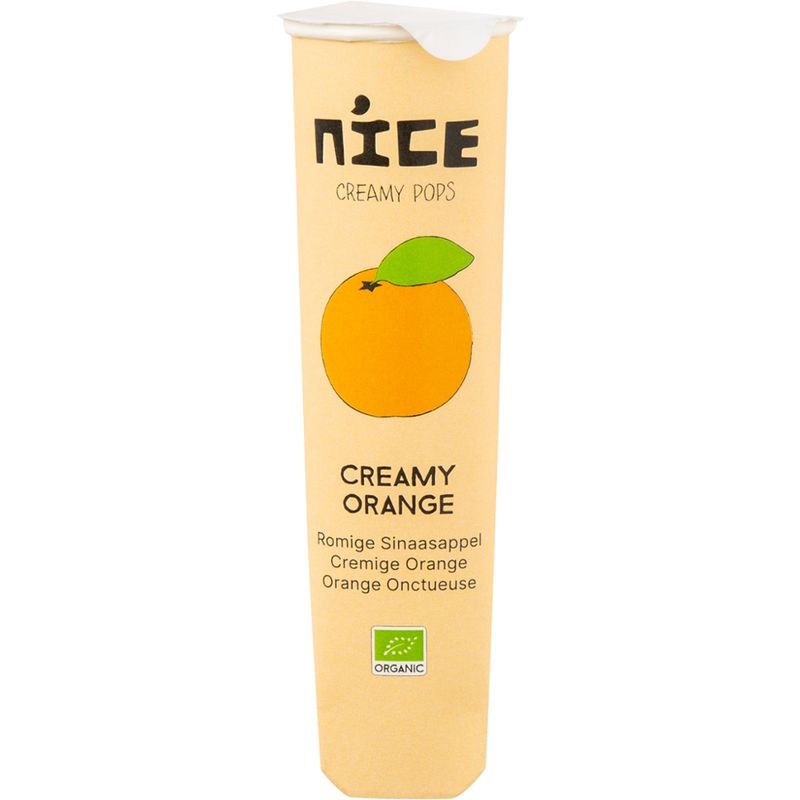 NICE Nice Bio Quetschtüte Cremige Orange - Produktbild