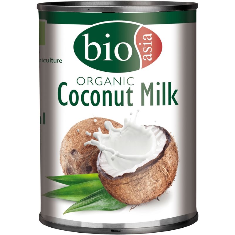 BIOASIA Bio Kokosnussmilch, Fettgehalt: ca. 18% - Produktbild